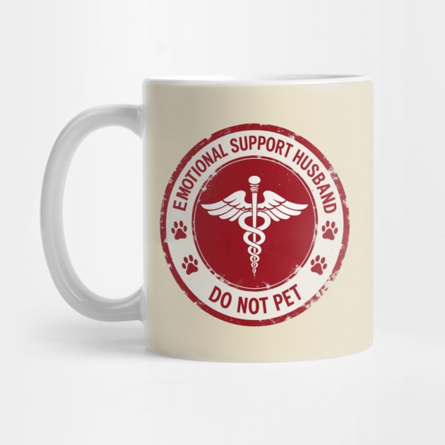 Emotional-Support-Husband-Do-Not-Pet by Creatifly Graphic Tees